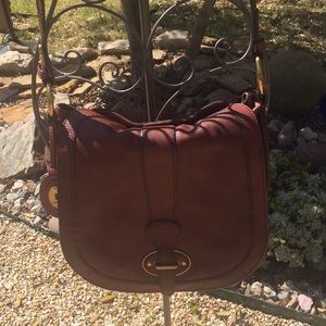 Fossil saddlebag purse